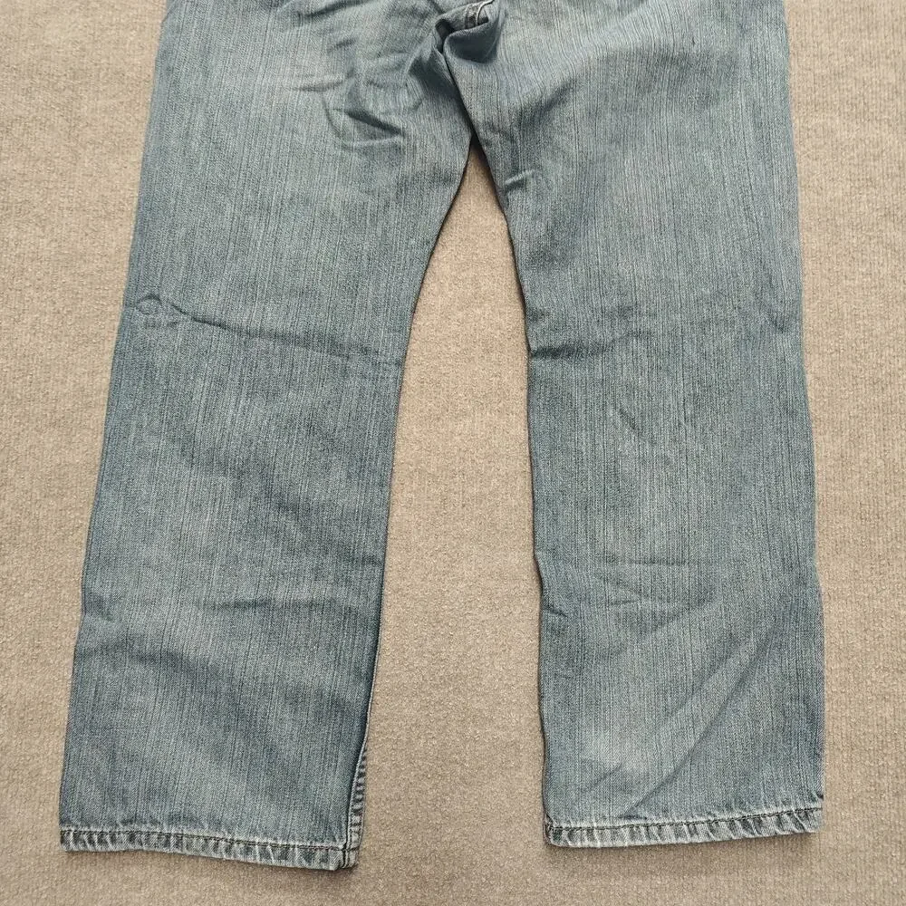 Levi's 559 Size 33x30 (33x27) Men's Blue Denim Jeans Relaxed Fit